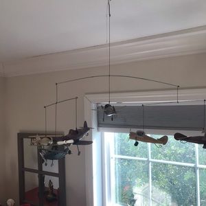COPY - Restoration Hardware Baby Vintage Airplane Mobile for nursery